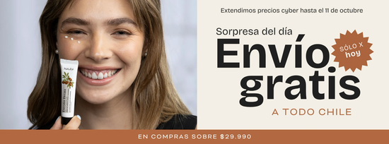 Sorpresa del día: envío gratis a todo Chile en compras sobre $29.990. Extendimos precios cyber hasta el 11 de octubre