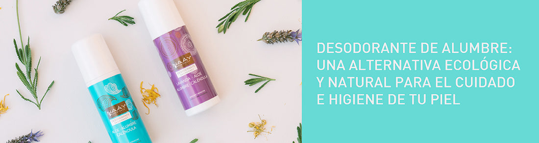 Desodorante de alumbre: una alternativa ecológica y natural para el cuidado e higiene de tu piel