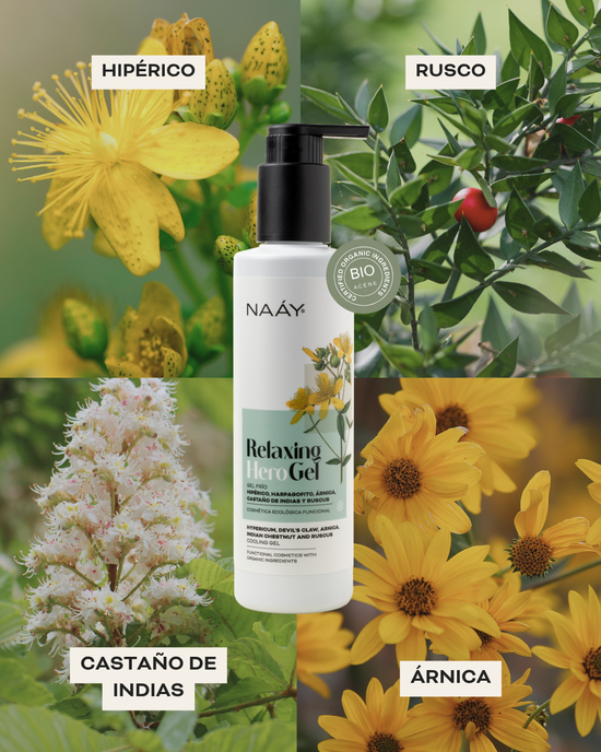 Calming GEL Frío | Dolor muscular y piernas cansadas | Relaxing Hero Gel