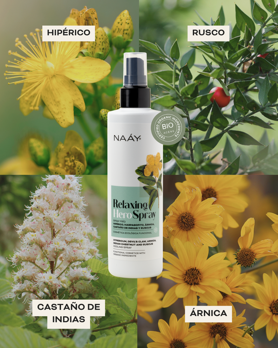 Calming Spray Frío para dolor muscular, circulación y piernas cansadas