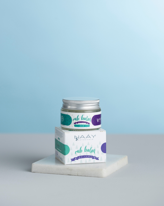 Bálsamo natural para resfriado y congestión