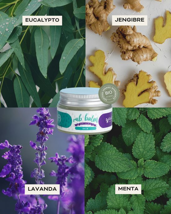 Bálsamo natural para resfriado y congestión