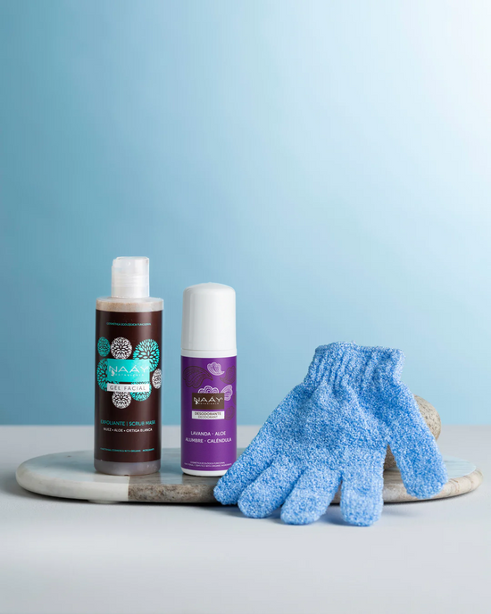 Rutina axilas manchadas lavanda + guante exfoliante de regalo 🎁