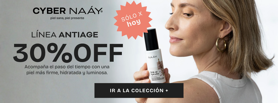 Cyber Naáy · Línea Antiage 30% OFF sólo hoy