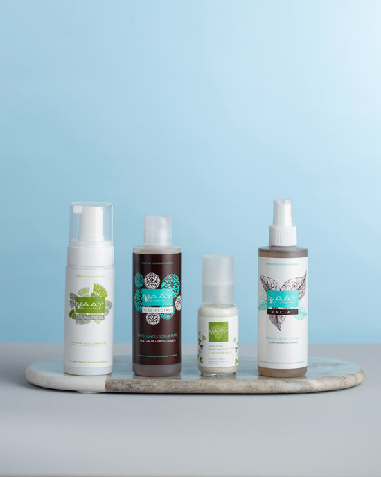 Básicos faciales + Crema facial de Bardana para piel grasa