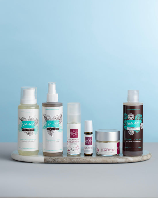 Rutina antienvejecimiento piel sensible o grasa