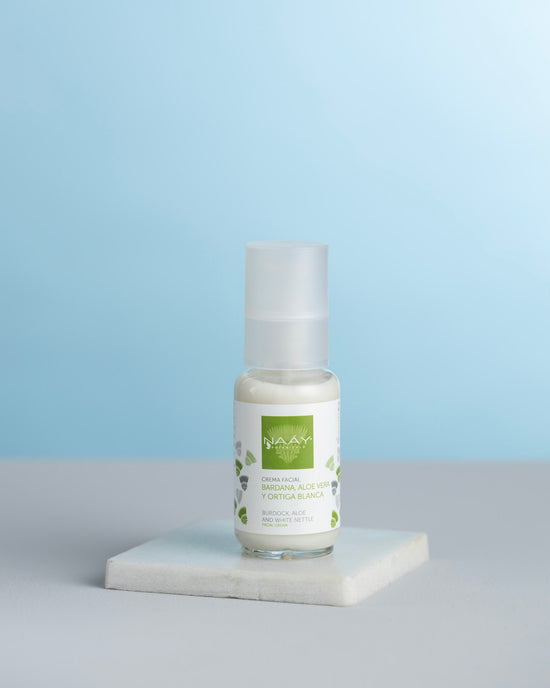 Crema facial de Bardana para piel grasa